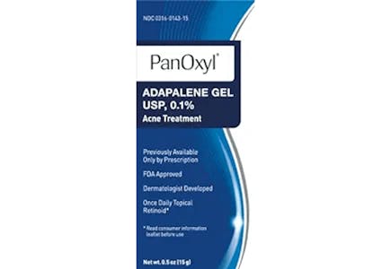PanOxyl Adapalene 0.1% Leave-on Gel