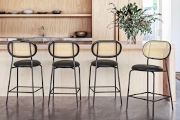 Get 4 Counter-Height Barstools for as Low as $102 at The Home Depot ($26 Each) card image