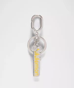 lululemon Metal Keychain