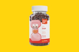 chapter one gummies on a yellow background