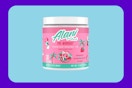 Can of Alani Nu Pre-Workout Powder shaved ice