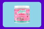 Can of Alani Nu Pre-Workout Powder shaved ice