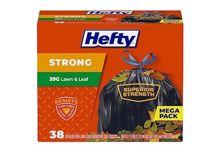 Hefty Strong Lawn & Leaf Trash Bags
