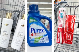 Last-Chance Walgreens Deals: Free Shampoo, $1.99 Purex, and More card image