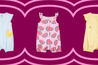 walmart carters baby rompers collage