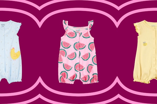 walmart carters baby rompers collage