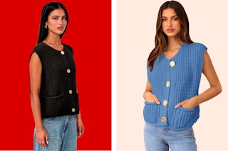 Walmart women's sweater vest