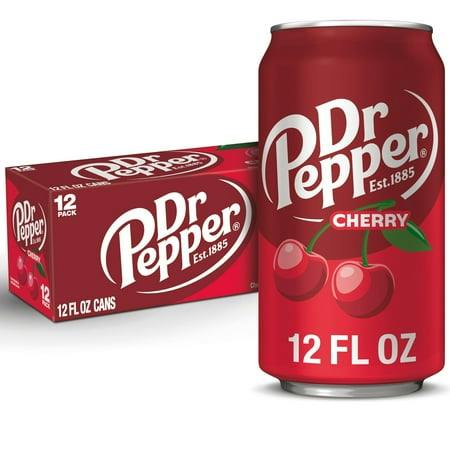 Dr Pepper Cherry Soda 12-Pack