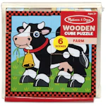 Melissa & Doug Farm Cube Puzzle