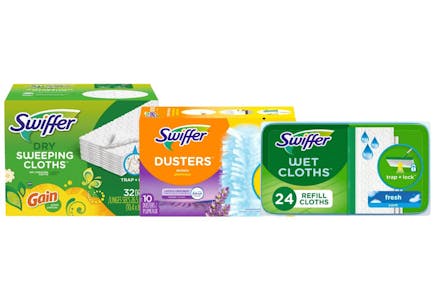 3 Swiffer Refills