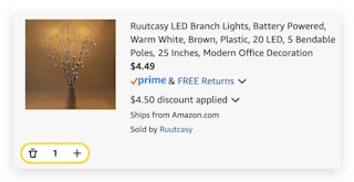 Ruutcasy LED Branch Lights