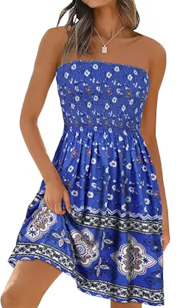 Strapless Sundress