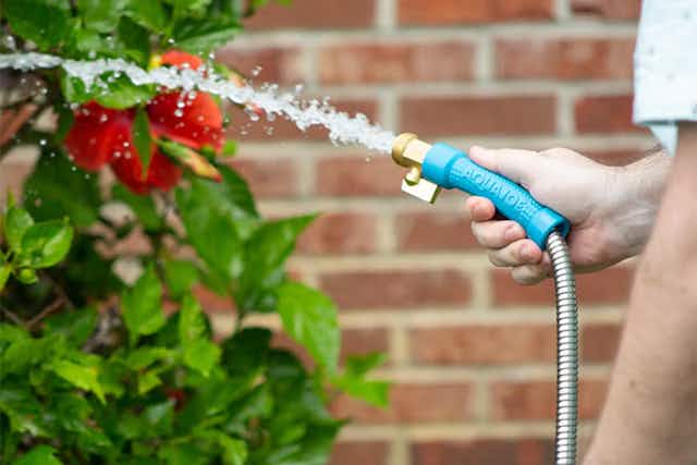 25-Foot Stainless Steel Garden Hose, Now $27 Shipped With Our Promo Code card image