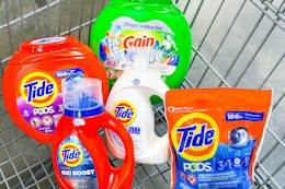 Tide, Gain, and Downy Laundry Essentials, as Low as $5.49 Each at CVS card image