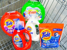 Tide, Gain, and Downy Laundry Care, as Low as $1.59 Each at CVS card image