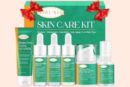 Anti-Aging Skin Care Gift Set Kit B0DG2LGNCC