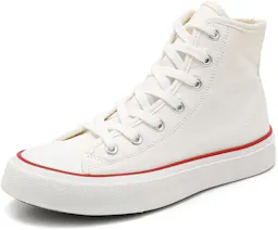 Women's High-Top Canvas Sneakers