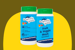 bottles of fruit and veggie wash