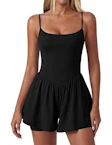 Women's Sleeveless Workout Romper