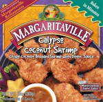 2 Margaritaville Frozen Shrimp Boxes