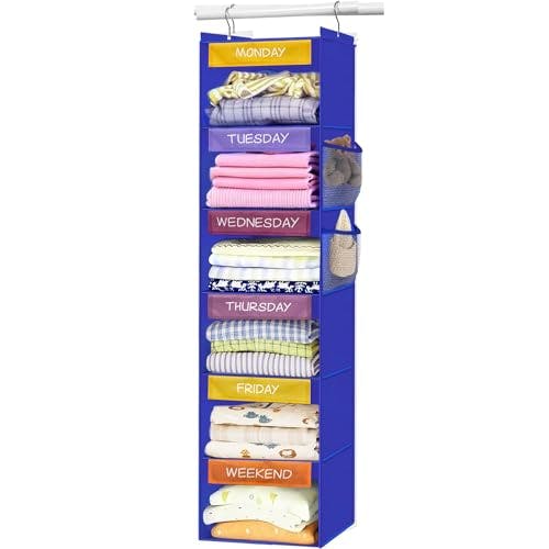Kids' Weekly Clothes Organizer