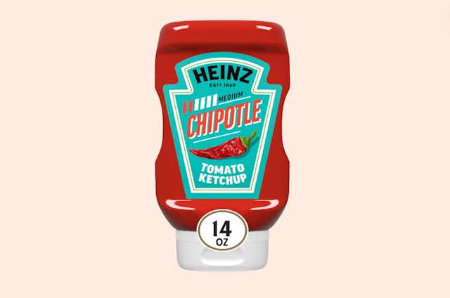 Heinz Jalapeno, Chipotle, and Habanero Ketchups, as Low as $2.13 on Amazon card image