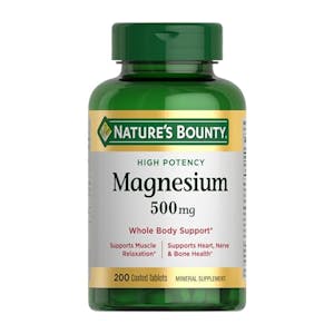 Nature's Bounty Magnesium Tablets