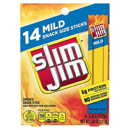 Slim Jim Snack-Size Sticks