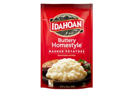 5 Idahoan Mashed Potatoes Pouches