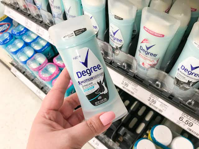Degree Deodorant, as Low as $2.24 on Amazon card image