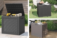 31-Gallon Deck Box, Only $23 With 50% Off Amazon Promo Code card image