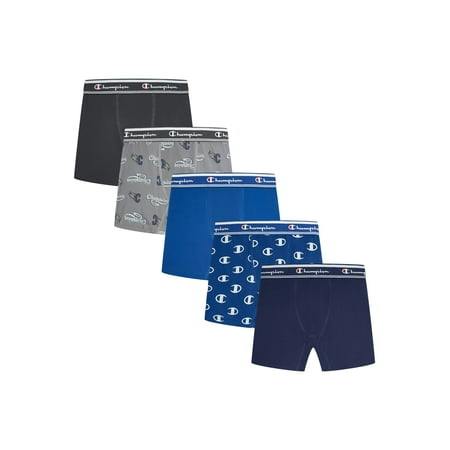 Champion Kids' Boxer Briefs 5-Pack