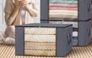 Clothes Storage Totes 6-Pack, Just $12.22 on Amazon