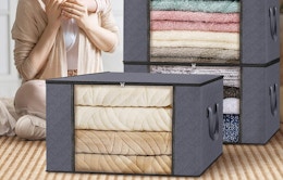 Back In Stock: Clothes Storage 6-Pack, Just $15.15 on Amazon card image