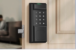 black smart deadbolt 