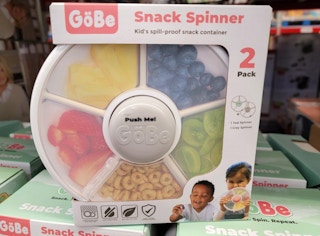 gobe kids snack spinner 2-pack