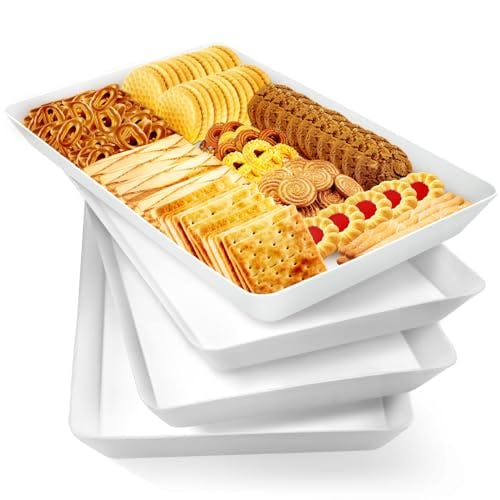 Reusable Plastic Serving Trays
