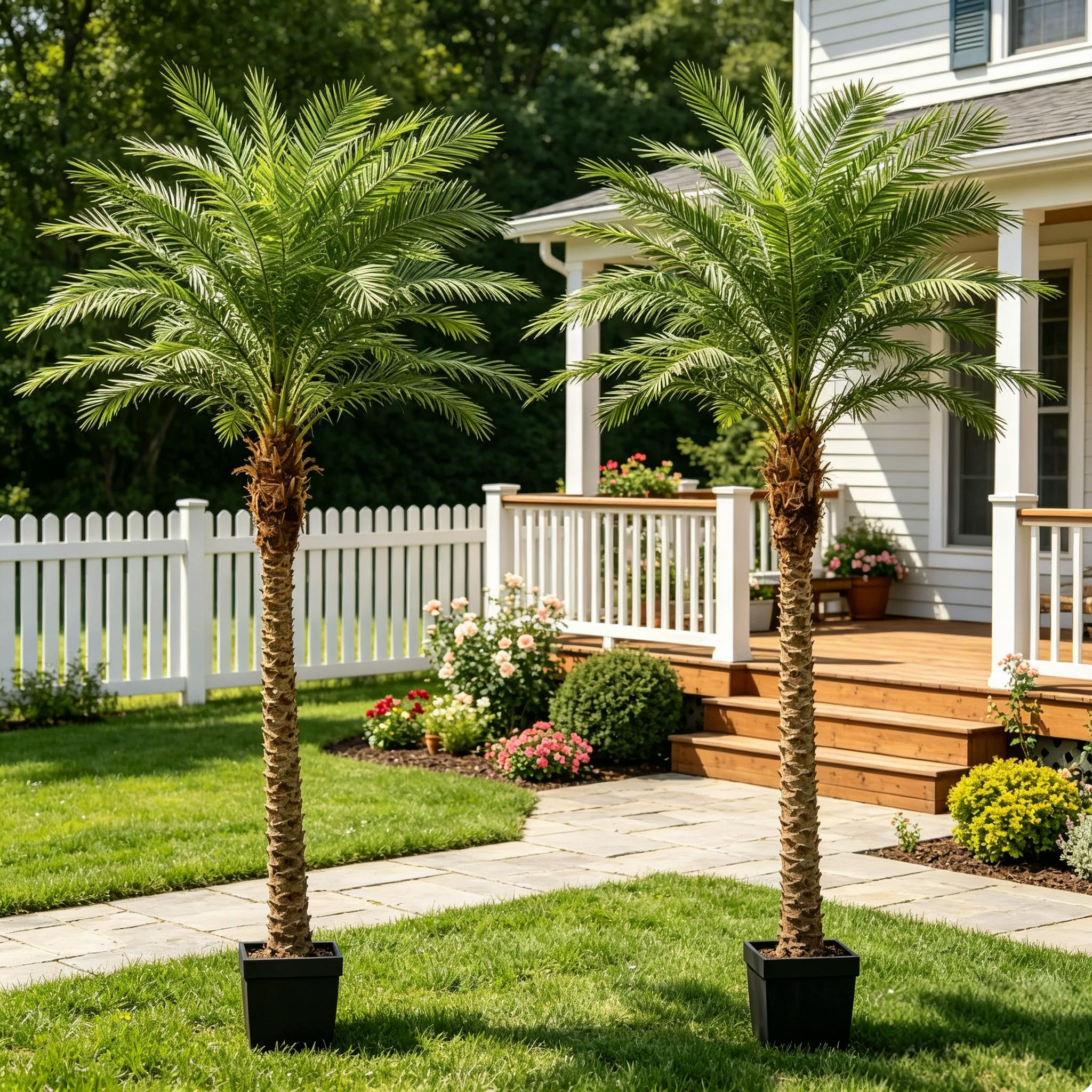 Faux Palm Tree