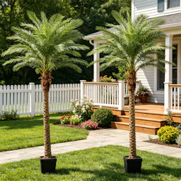 Faux Palm Tree