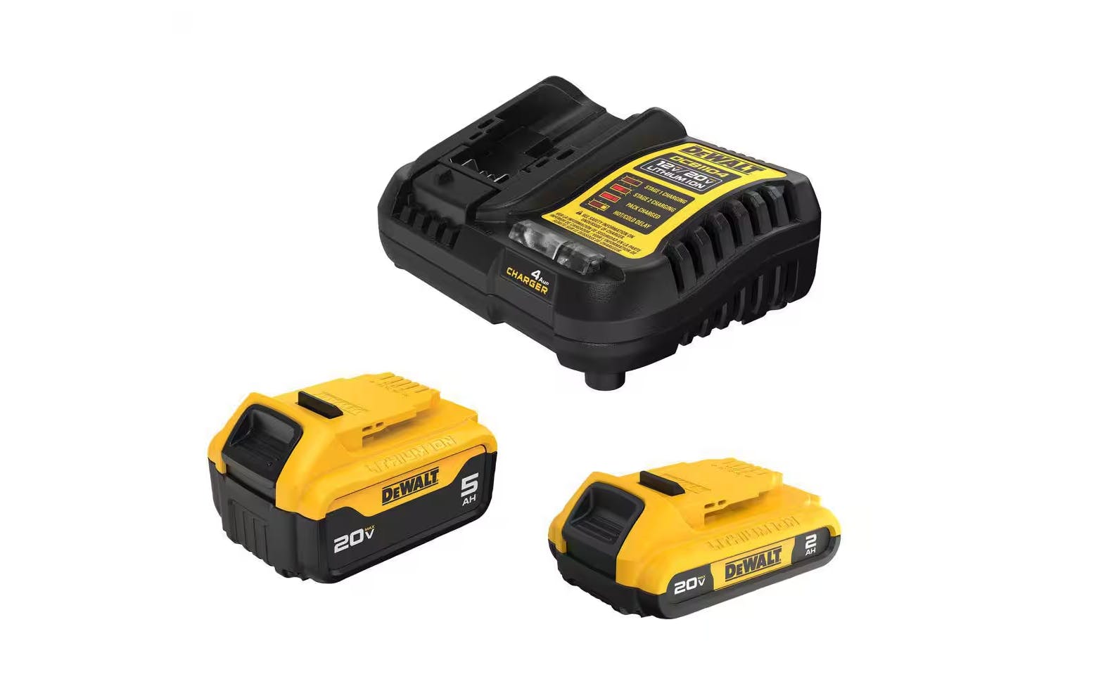 DEWALT 20V MAX Battery Kit