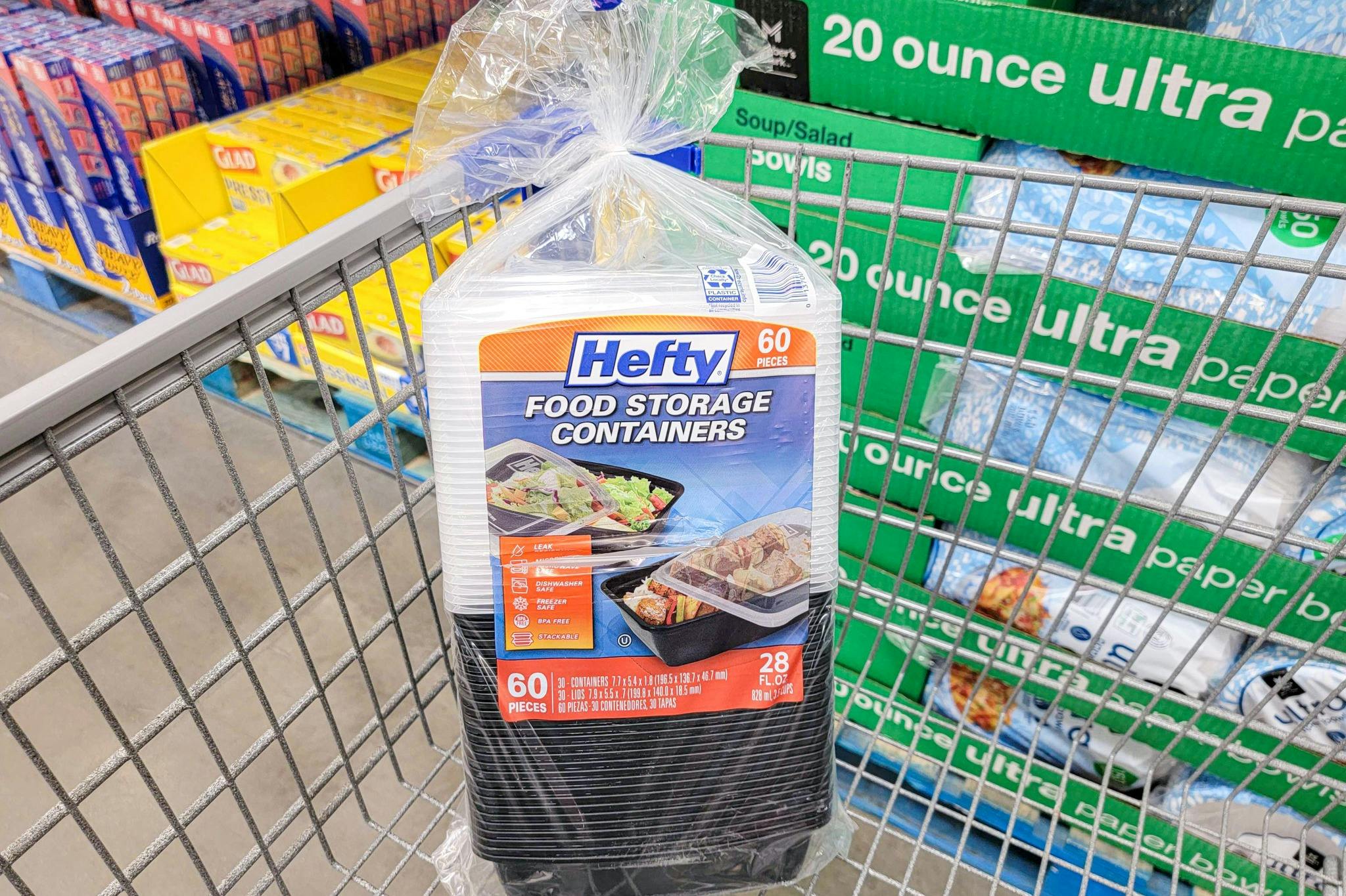 Hefty 60-Piece Meal Prep Set, Just $6 at Sam's Club (Reg. $9) - The