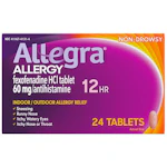 Allegra Adult Allergy Tablets