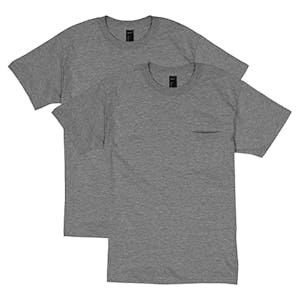 Hanes Men's Beefy-t Pocket Tee 2-Pack