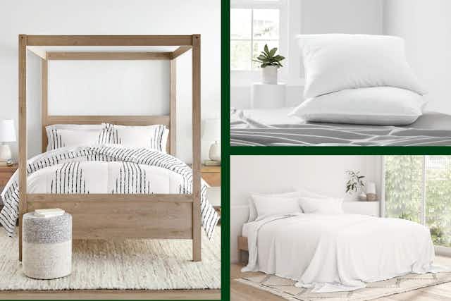 How I Updated My King Bedding for $157 (Reg. $575) at Linens & Hutch card image