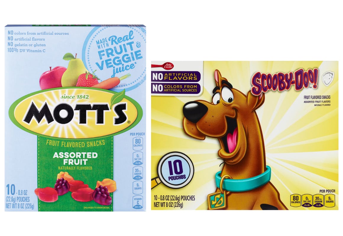 2 Fruit Snack Boxes