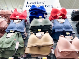 walmart intimates bra area