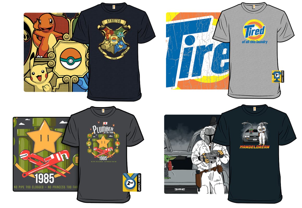 4 Graphic Adult Tees