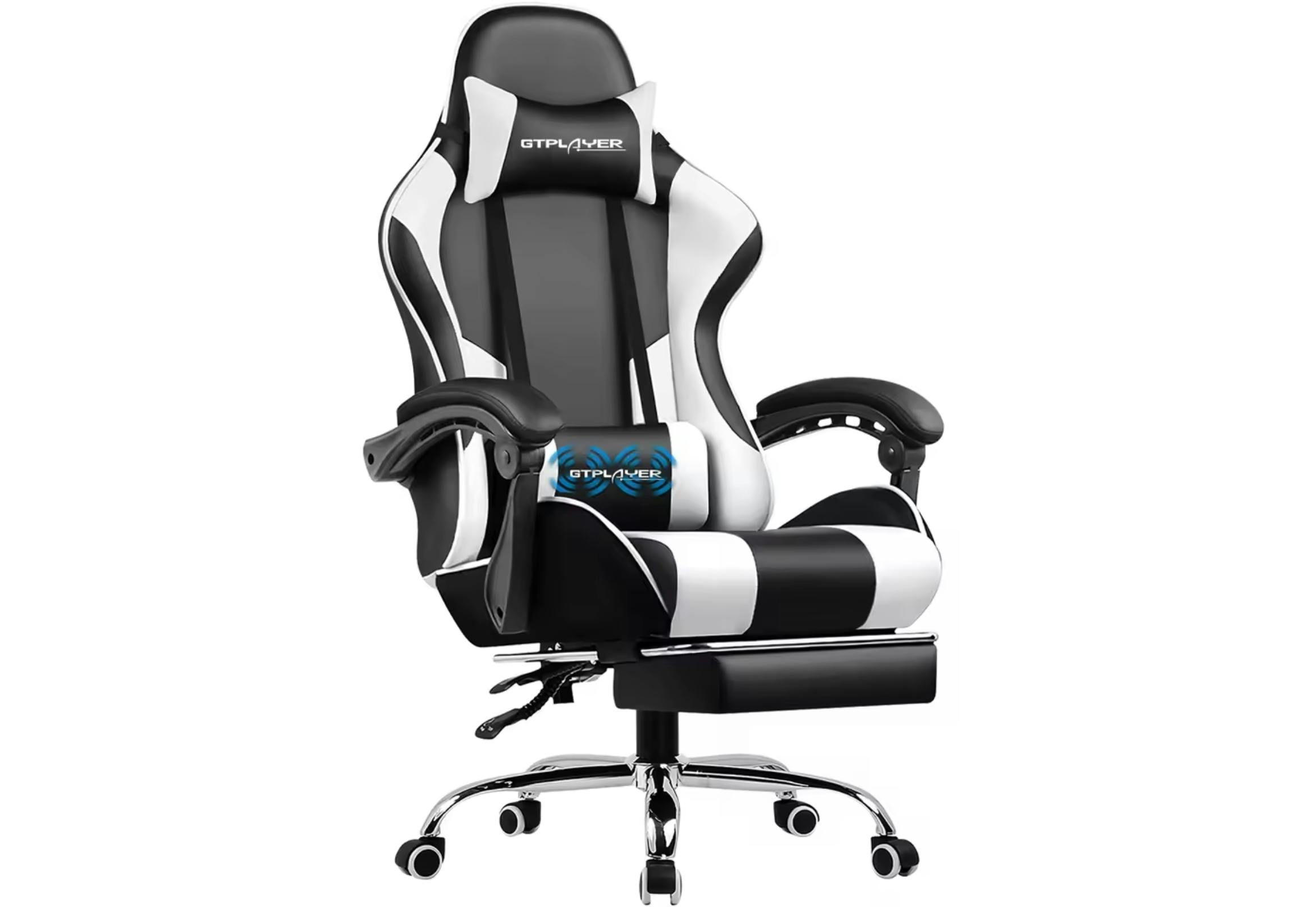 Gaming Chair With Footrest