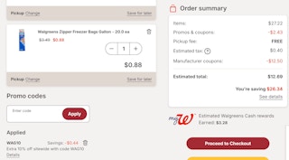 walgreens screenshot haul