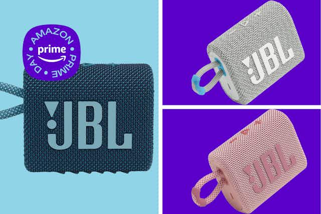 JBL Bluetooth Speaker, Just $30 on Amazon for Prime Day card image